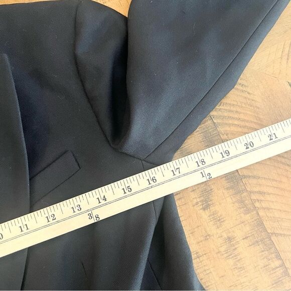 J. Crew Blazer Womens Italian Wool Dover Navy Blue #G7102 Size 4 - Picture 7 of 8